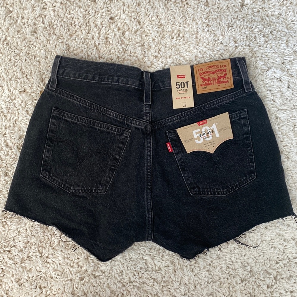 Levi’s High Rise 501 Shorts